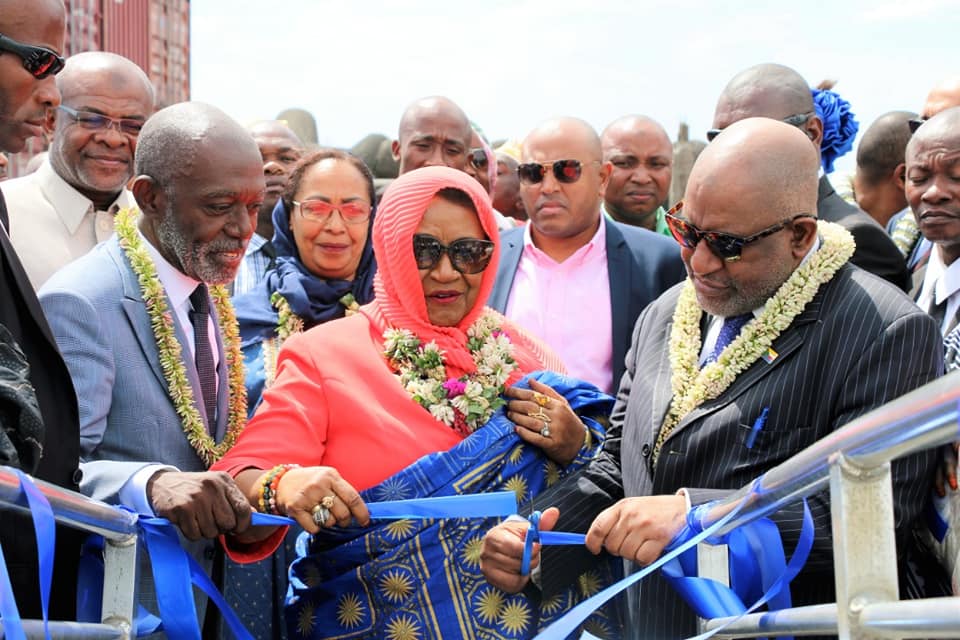 image Transport maritime / Inauguration officielle du Fatima Ferry à Mutsamudu